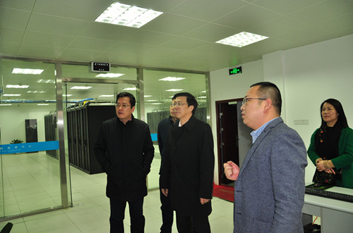宁波市科技局局长黄志明一行莅临爱游戏体育平台大厅-爱游戏（中国）调研