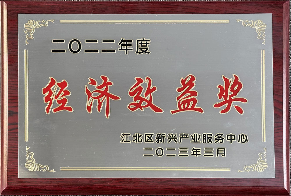 公司荣获2022年度经济效益奖