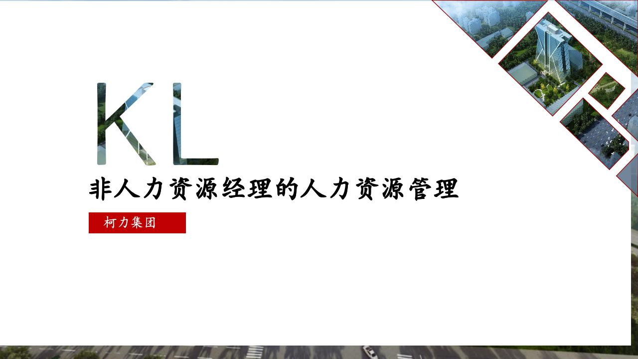 非人力资源经理的人力资源管理
