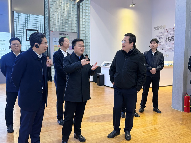 宁波市人大常委会党组书记、主任傅祖民一行莅临爱游戏体育平台大厅-爱游戏（中国）传感调研指导  宁波爱游戏体育平台大厅-爱游戏（中国）传感科技